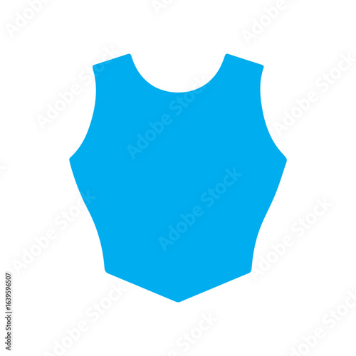 armour breastplate colored icon