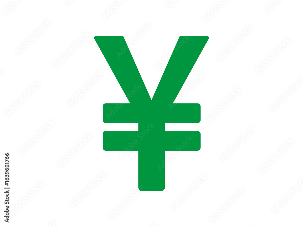 Obraz premium yen symbol