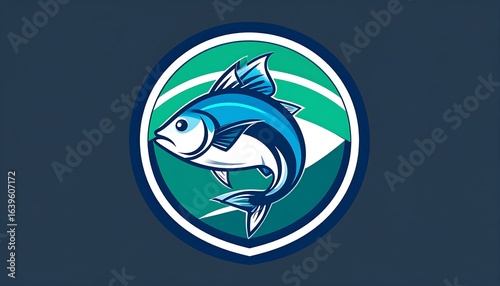Fish illustration graphic design