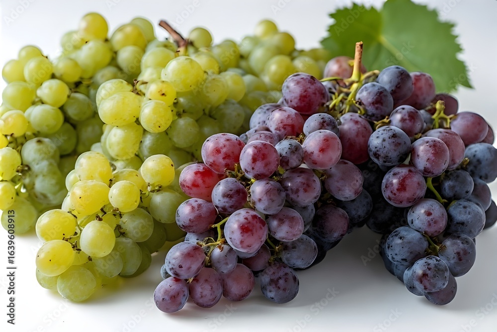 Fototapeta premium bunch of red grapes