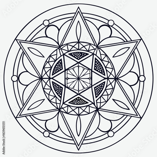 Sacred Geometry Mandala