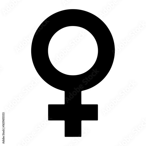 Female gender symbol female symbol woman