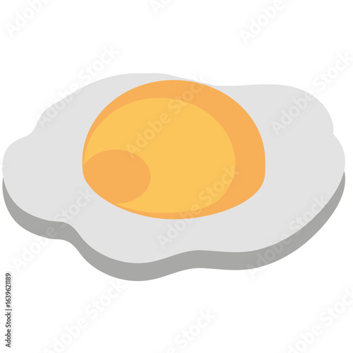 Simple graphic icon of a meal in a bowl with a fork, representing healthy eating, diet, and nutrition concepts. A minimalist illustration for food-related designs.