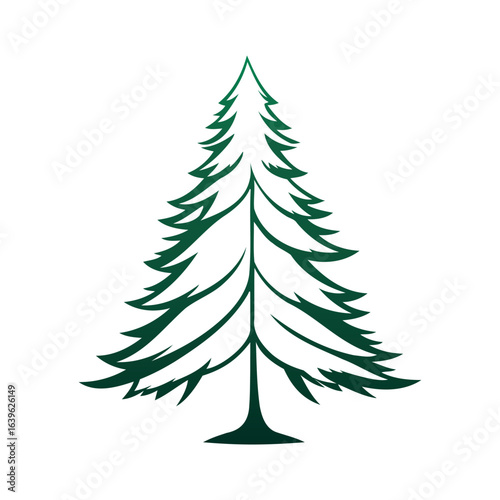 Best Christmas Tree vector design Ornament.eps