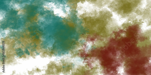 Abstract background of colorful liquid liner. Abstract texture of liquid acrylic. Macro mineral stone malachite on a white background	