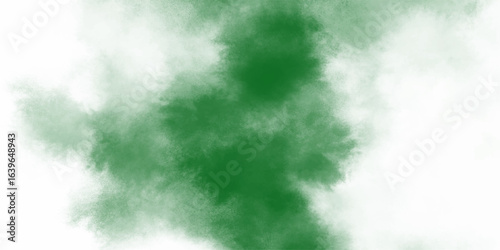 Abstract background of colorful liquid liner. Abstract texture of liquid acrylic. Macro mineral stone malachite on a white background	