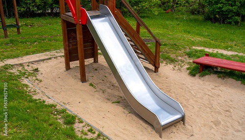 Playground slide outdoor recreation