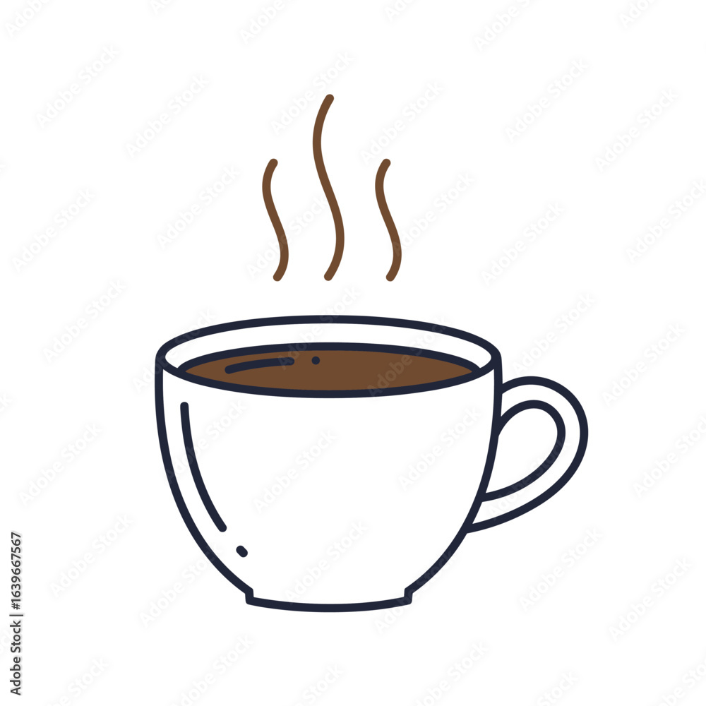 Obraz premium hot chocolate in a cup