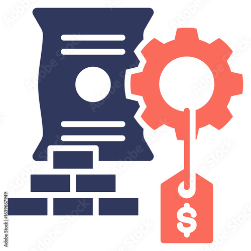 Raw Materials Mixed Icon