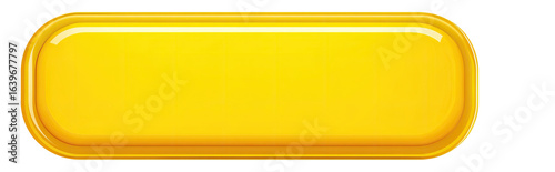 Bright yellow rectangular button with rounded edges