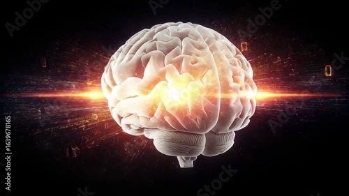 Illuminated Mind: A Digital Brain Representation
