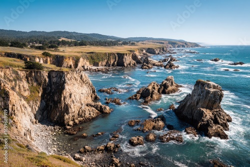 Coastal Cliffs and Ocean Views