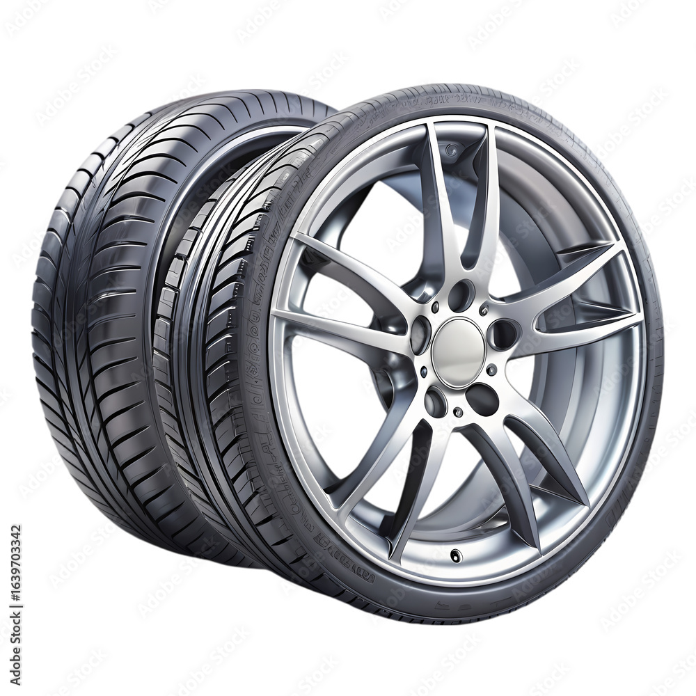 Obraz premium Performance Alloy Wheels and Tires