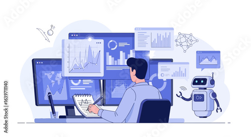 Analyzing digital data streams for innovative insights with virtual assistant