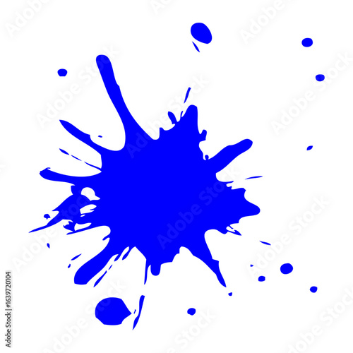 Grime Paint Splatter Ink Grunge Vector Element