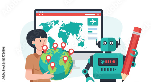 Artificial Intelligence Assisting in Global Travel Planning and Logistics