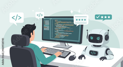 Human and Artificial Collaboration in Software Development Environment