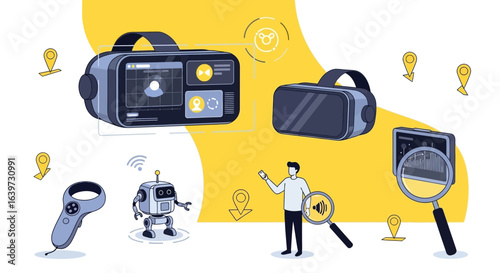 Virtual reality and augmented future of technology and interconnected devices