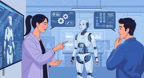 Collaborative Robotics: Human-Robot Interaction in Technological Research Environment