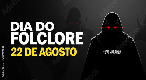 Ilustração vetorial de Tutu Marambá - Folclore Brasileiro