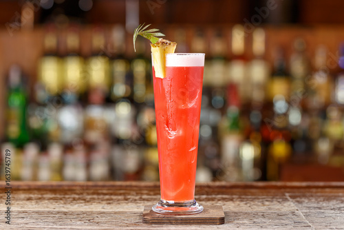 Photography Alcoholic cocktail based on gin