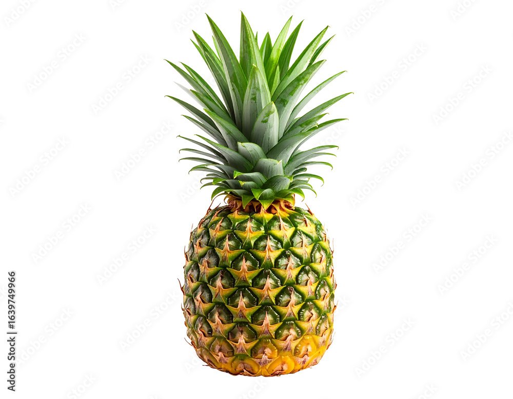 Fototapeta premium Ripe Pineapple: Tropical Fruit, Vitamin C, Healthy Eating