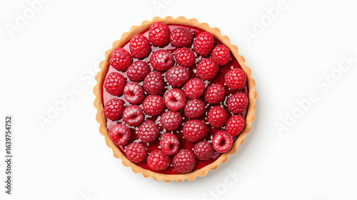 Dessert Tarte aux framboise