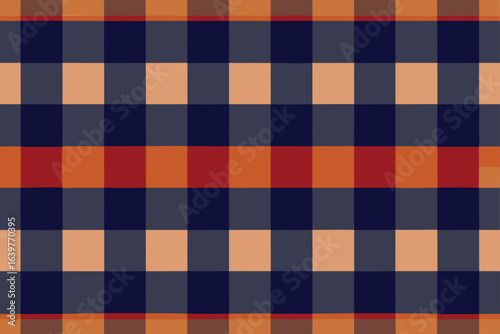 A seamless red and white checkered fabric tablecloth with a vintage plaid design is a perfect backdrop for a picnic