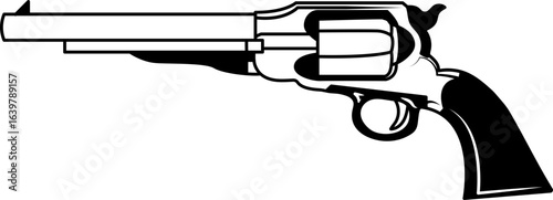 abstract design of American wild west desert with cowboys - hand drawn Black illustration. Ilustraciones del viejo oeste. PNG.JPG. VEKTOR