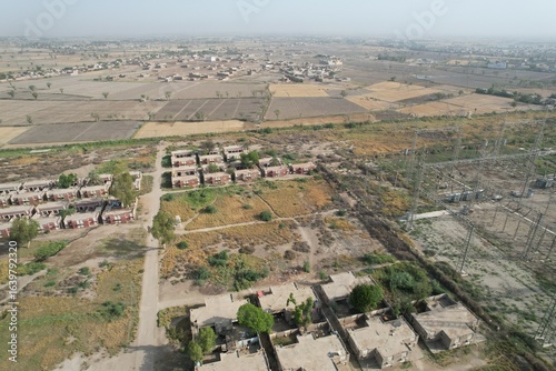 Landscape view near Dadu Grid Station.