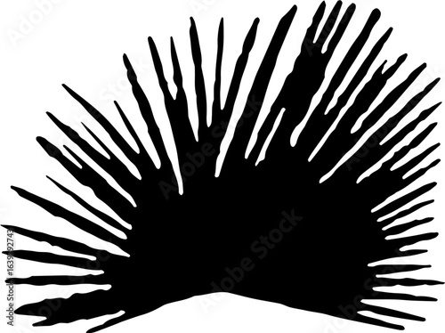 abstract design of American wild west desert with cowboys - hand drawn Black illustration. Ilustraciones del viejo oeste. PNG.JPG. VEKTOR