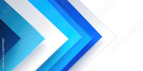 Abstract geometric design featuring layered, overlapping arrows in shades of blue and white Free Download Abstract geometric design featuring layered, overlapping arrows in shades of blue and white - GFXLoad