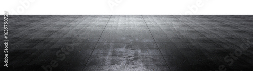 Panel kuchenny z motywem Dark concrete floor background with perspective view, isolated PNG for 3D mockup and product showcase..