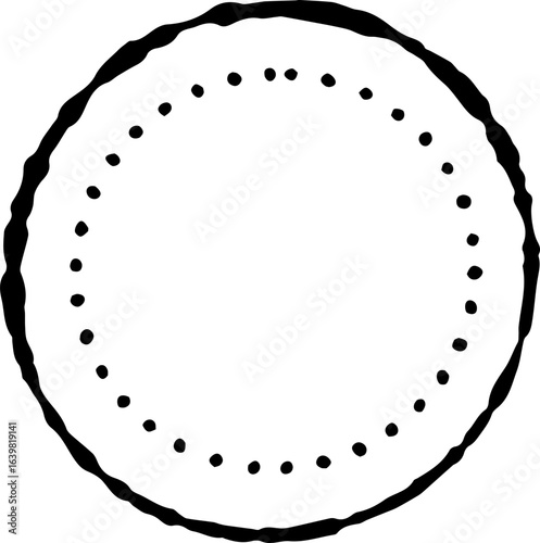 Hand drawn doodle abstract elements,  illustration. figuras ilustradas a mano color negro.