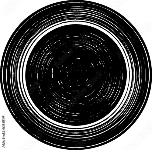 Hand drawn doodle abstract elements,  illustration. figuras ilustradas a mano color negro.