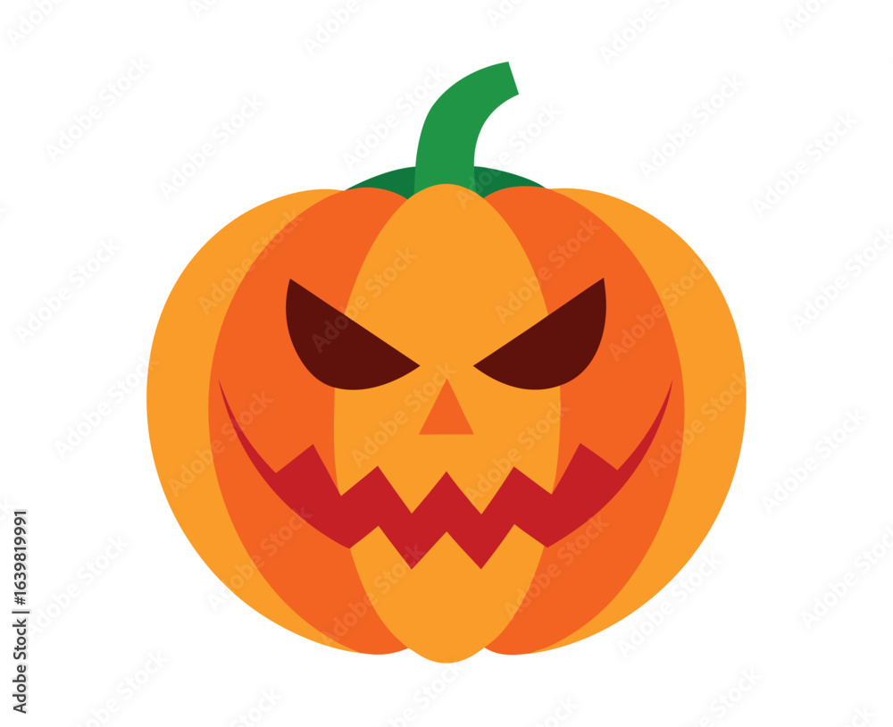 Spooky Halloween Pumpkin Vector Art Elements Illustration for Digital Clipart Spooky Halloween Pumpkin Vector Art Elements Illustration for Digital Clipart
