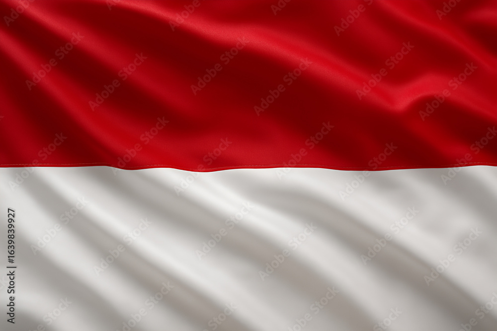 Obraz premium flag of Monaco