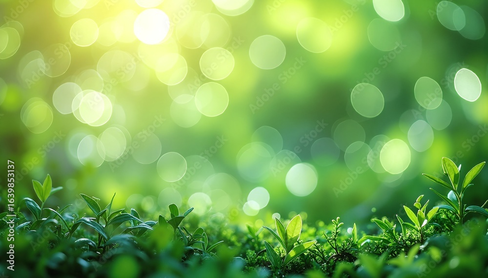 Obraz premium Vibrant green grass wallpapers in high definition, showcasing lush blades glistening with dew under sunlight, perfect for nature lovers and serene backgrounds.