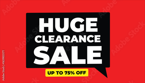 HUGE CLEARANCE SALE – SAVE UP TO 75% OFF