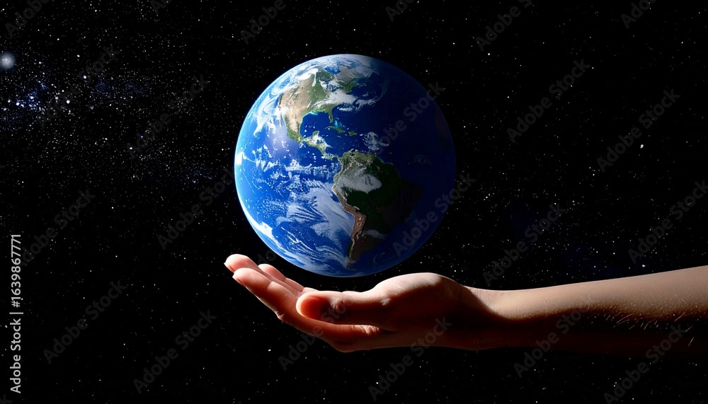 a hand holding a globe against a dark background a hand holding a globe against a dark background