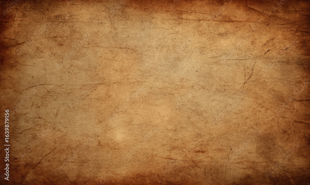 Fototapeta premium Aged parchment texture background