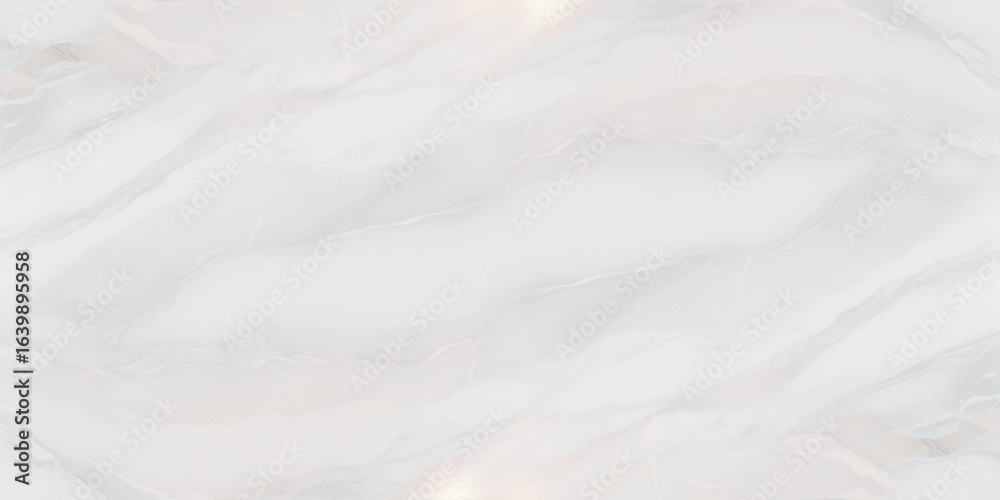 Obraz premium Luxury texture of light gray marble with flowing natural patterns and faint metallic highlights.