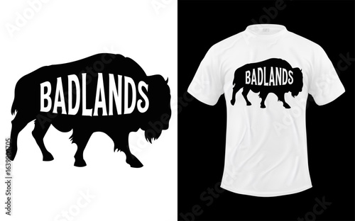 Badlands National Park South Dakota Buffalo