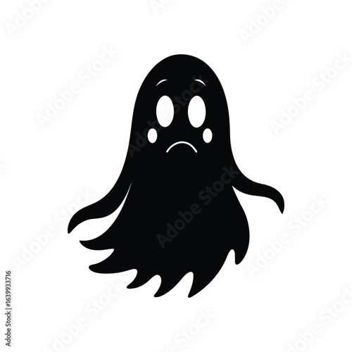 Halloween ghost vector illustration