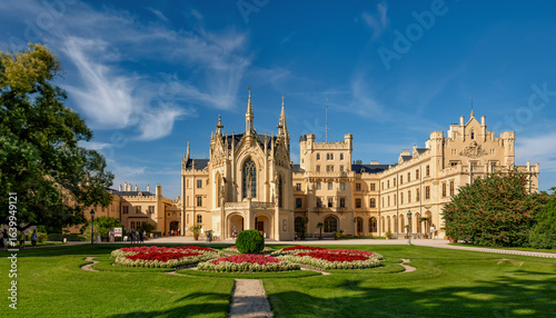 Lednice Castle, South Moravia, Czech Republic