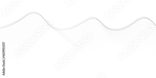 Abstract wave element for design digital frequency track equalizer, Abstract vector background with gray wavy lines.