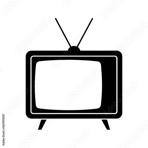 old tv set