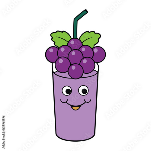 Refreshing and naturally sweet, grape juice bursts with rich fruity flavor and vibrant color, offering a delicious drink packed with antioxidants and vitamins.
