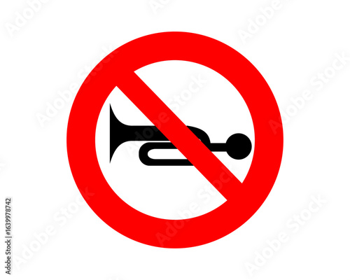 no honking sign