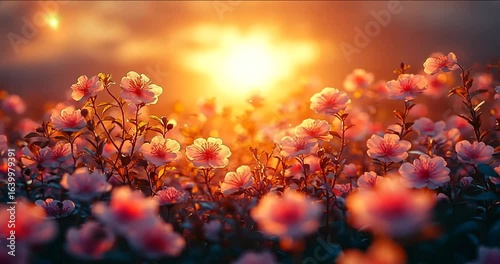 field of flowers